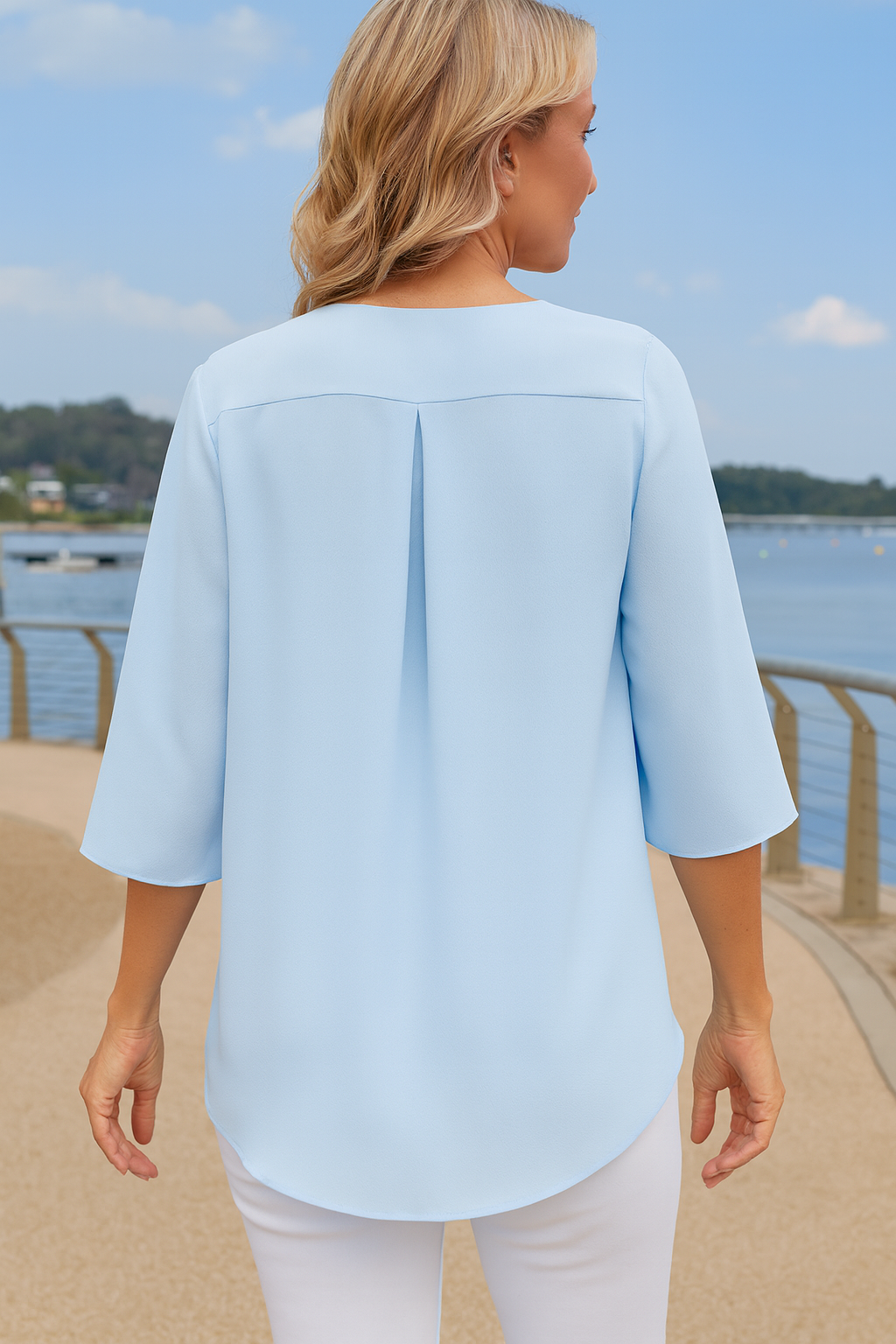 Florise | Everyday Elegance Blouse – Soft, Breathable & Flattering
