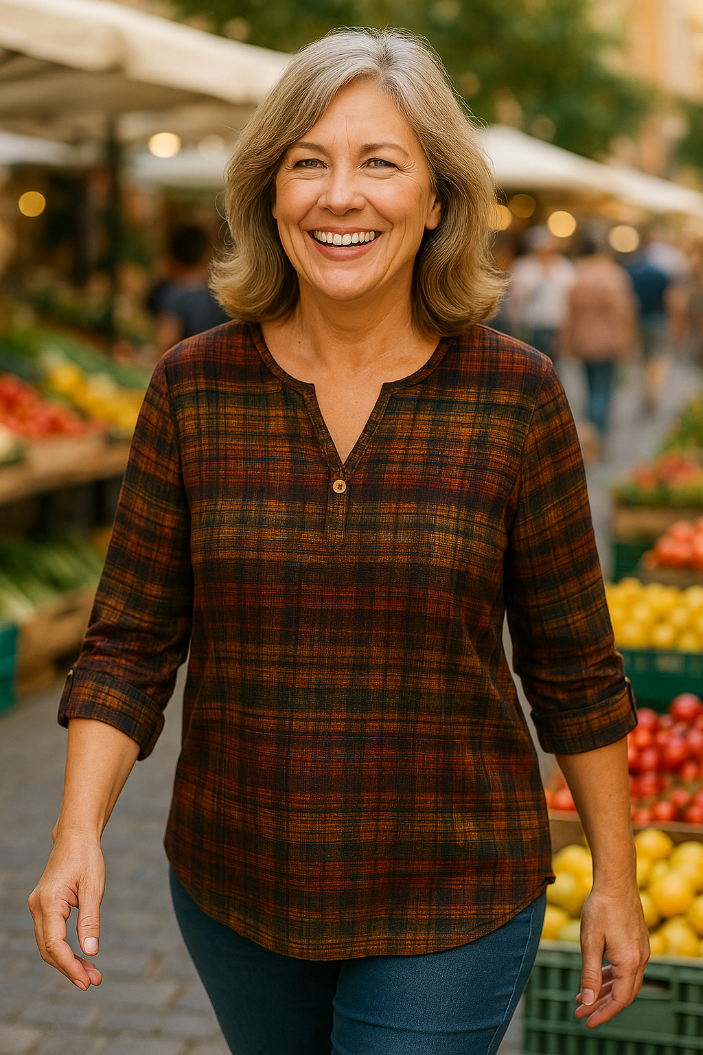 Delyse | Relaxed Elegance Blouse – Flows Beautifully, Flatters Effortlessly