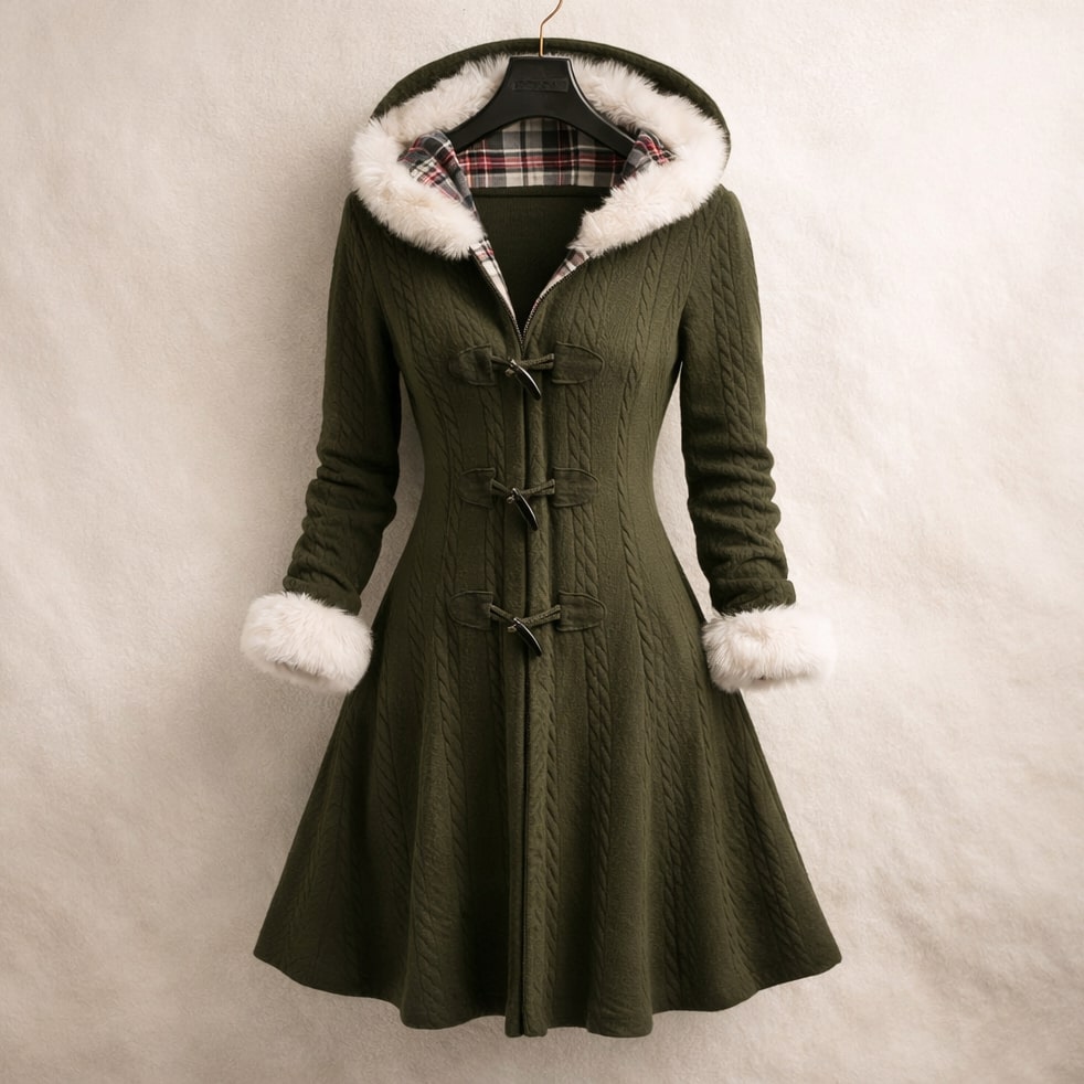 Giulia Hooded Toggle Coat