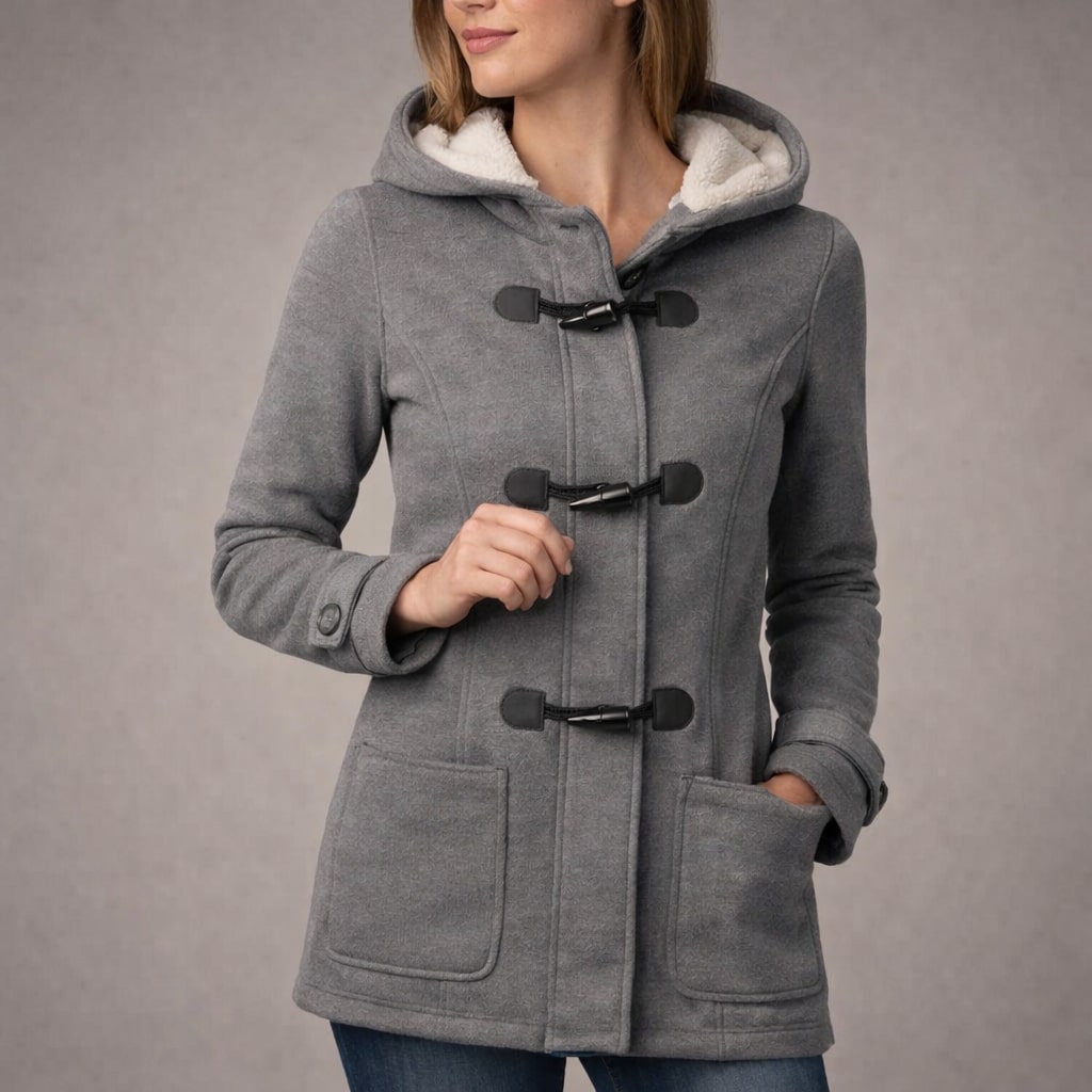 Caterina Knit Toggle Coat