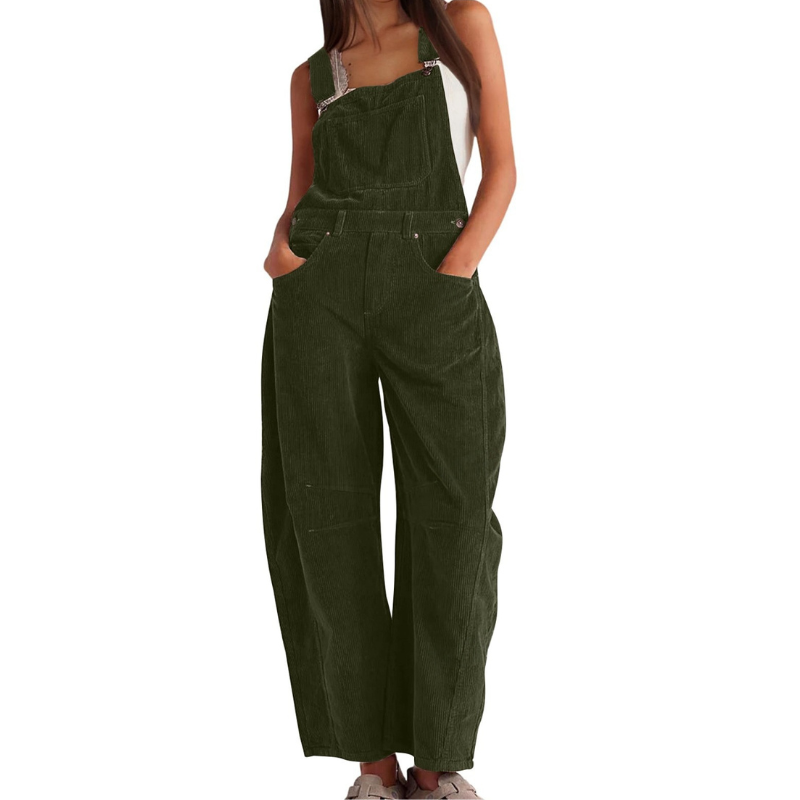 ETHEL – Stylish Barrel Wide Leg Overall Jumpsuit