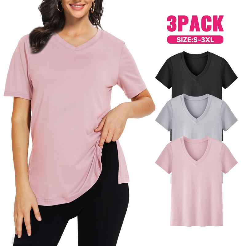 SELENA - Casual Loose Fit Tee (Pack of 3)