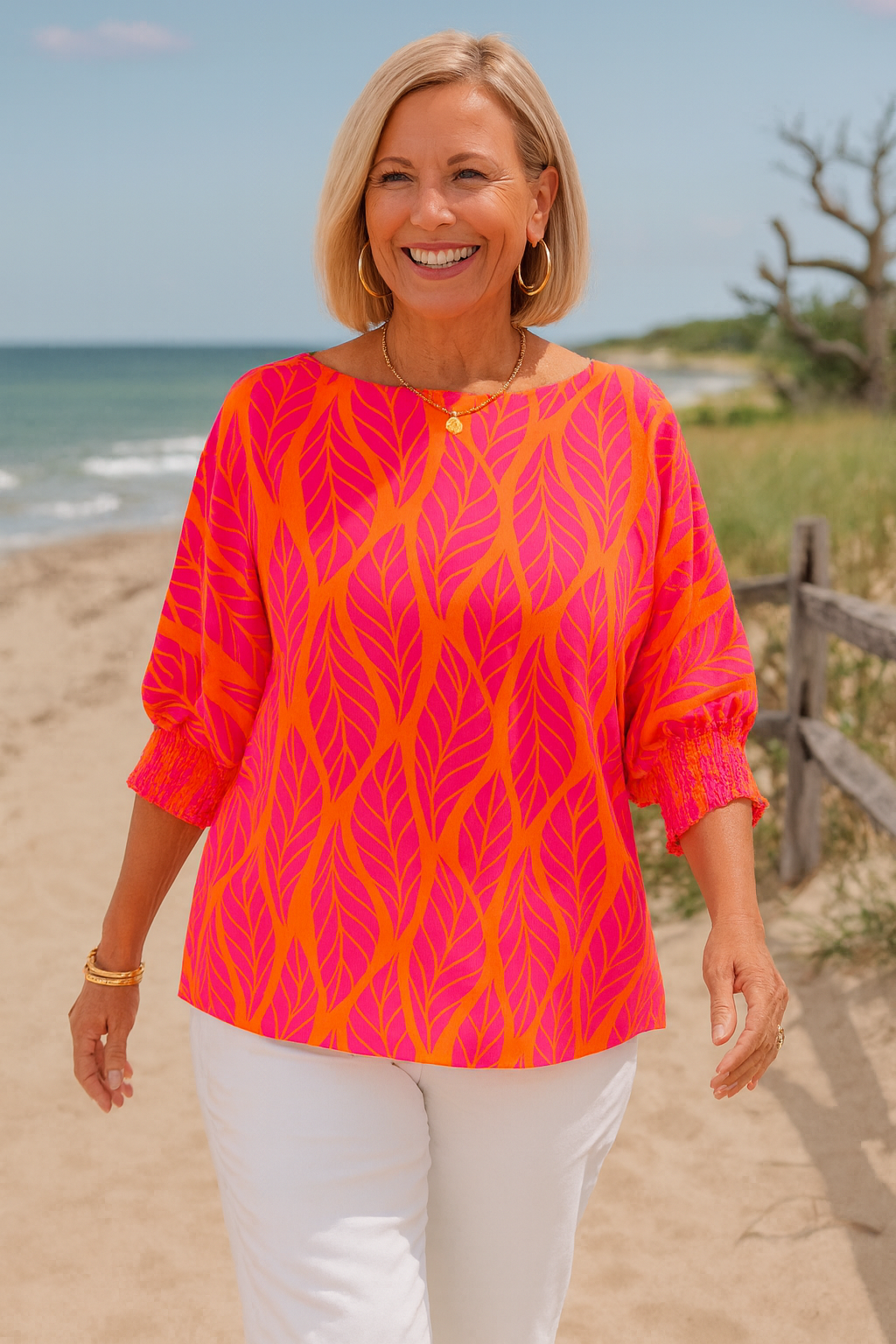 Elandra| FlatterFit Blouse – Confidence, Comfort & Coverage