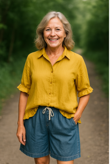 Elora | Breezy Comfort Blouse – Made for Real Days & Real Women