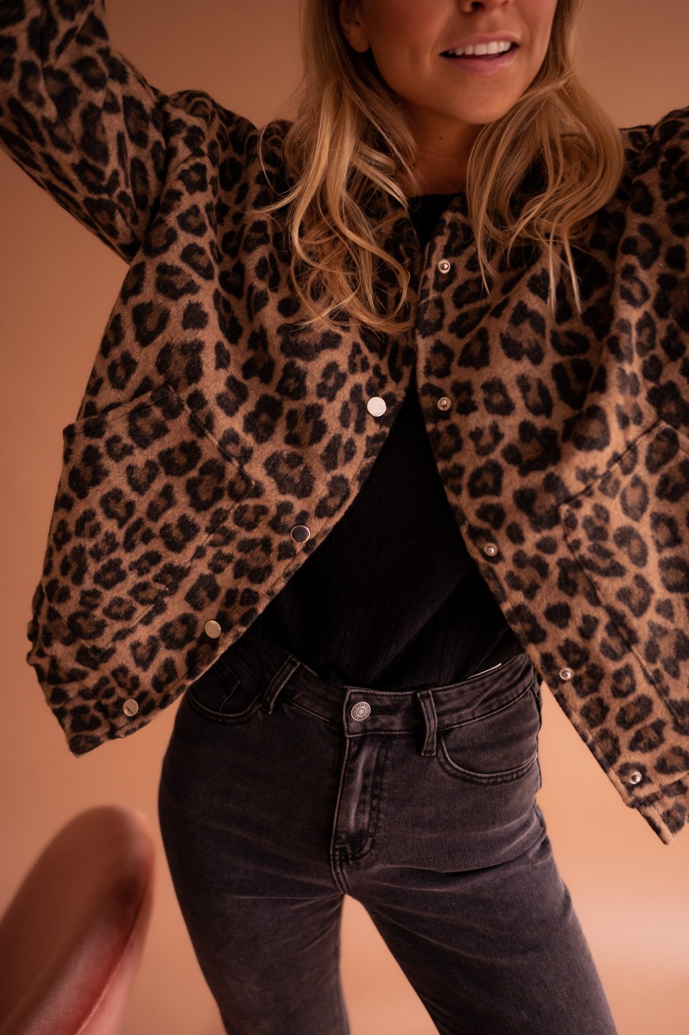 Catherine | Classic Leopard Print Jacket