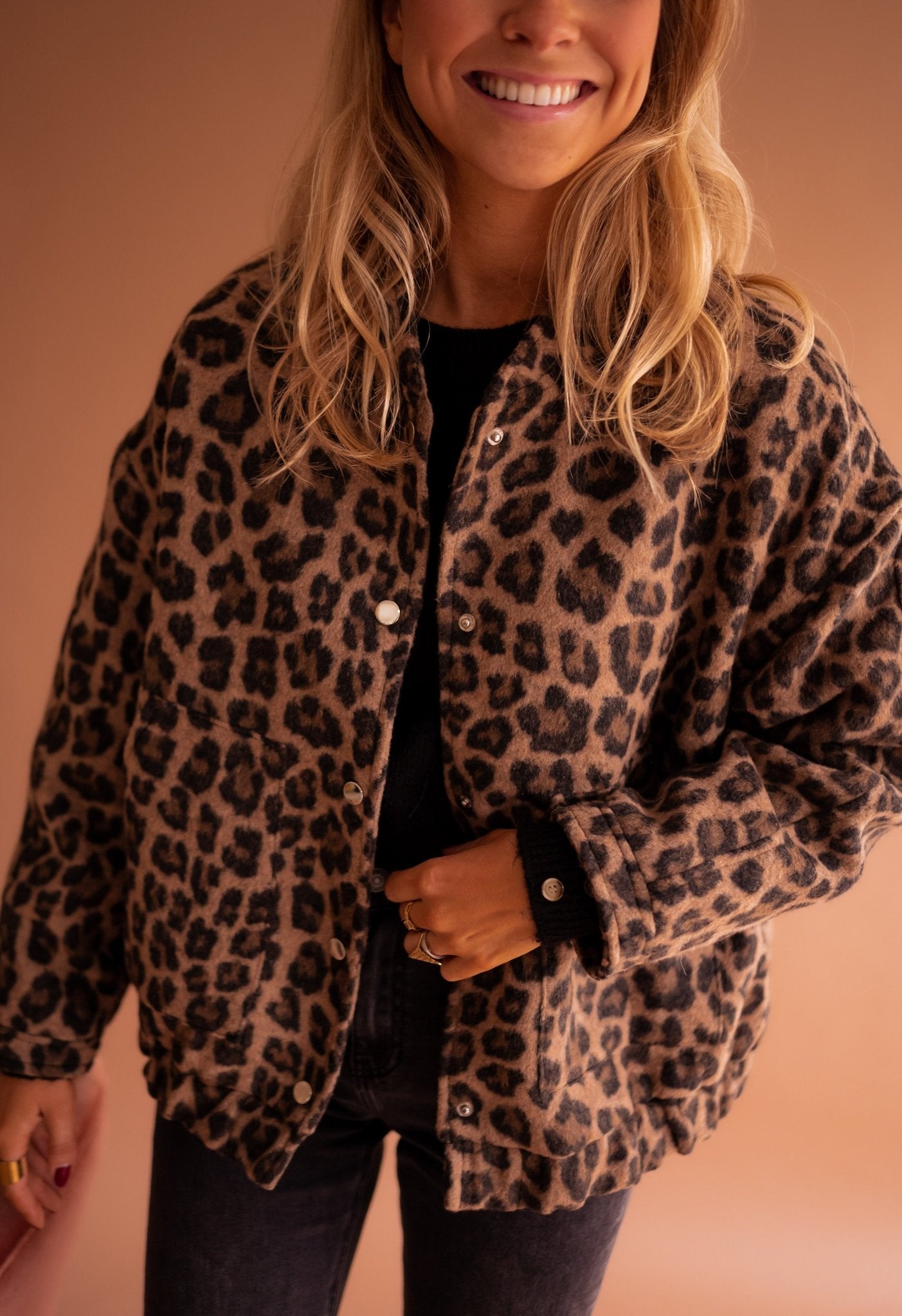Catherine | Classic Leopard Print Jacket